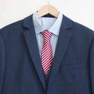 light blue suit hire