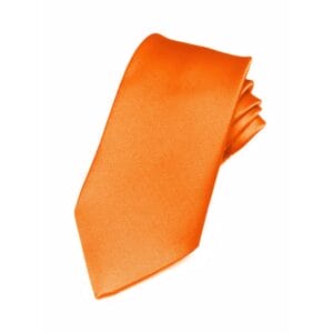 Fellini_7205_Italian_Satin_Tie_Orange_603