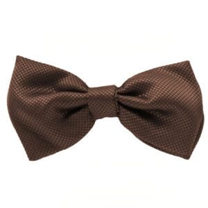 Fellini Jacquard Brown Bowtie