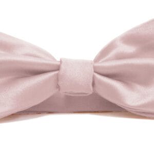 Fellini Plain Blush Bowtie
