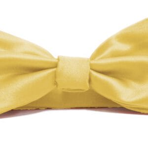 Fellini Plain Sand Yellow Bowtie