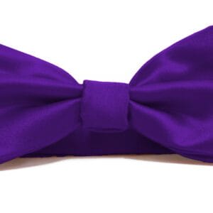 Fellini Plain Violet Bowtie
