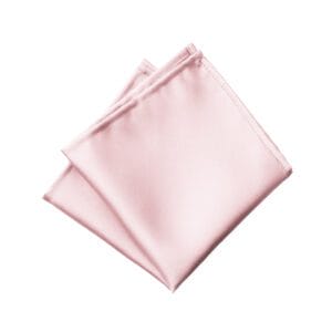 Fellini Plain Blush Pocket Square
