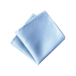 Jacquard Sky Blue Pocket Square