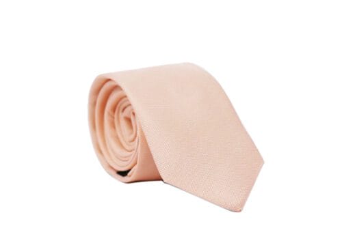Premium Fellini Peach Matte Silk Tie