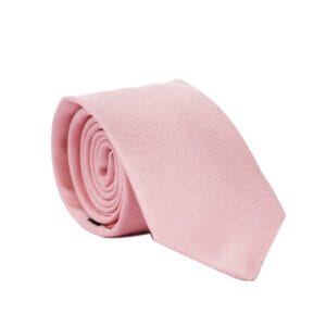 Premium Fellini Pink Matte Silk Tie