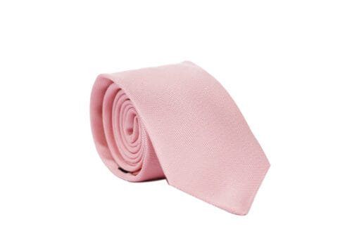 Premium Fellini Pink Matte Silk Tie
