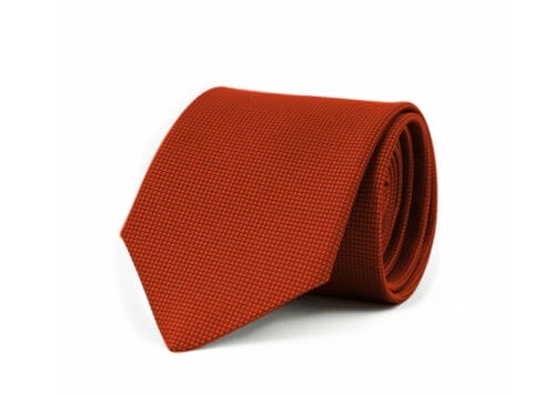 Fellini Jacquard Rust Tie
