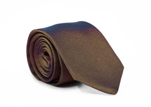 Premium Fellini Cognac Matte Silk Tie